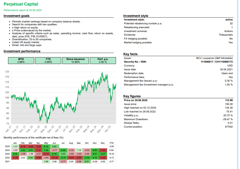 performance perpetuel capital amc